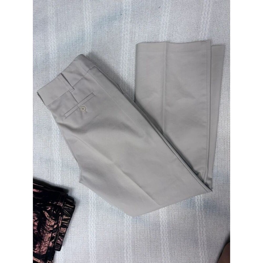 Talbots size 4p pant trouser light beige (beach pebble)